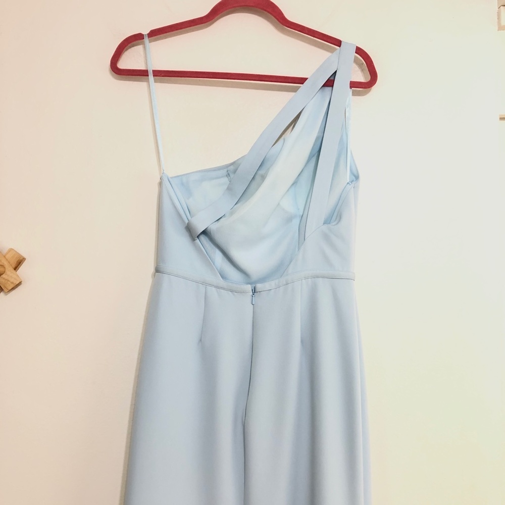 Mac Duggal Ieena 26266 One Shoulder Jersey Mermaid Gown - Picture 7 of 12